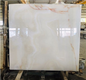 Luxury Pure Onyx Jade White Slabs