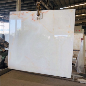 Luxury Pure Onyx Jade White Slabs