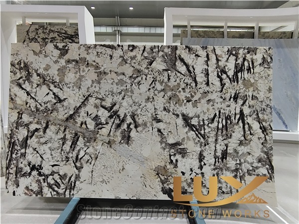 Luxury Snow Mountain Granite Slabs