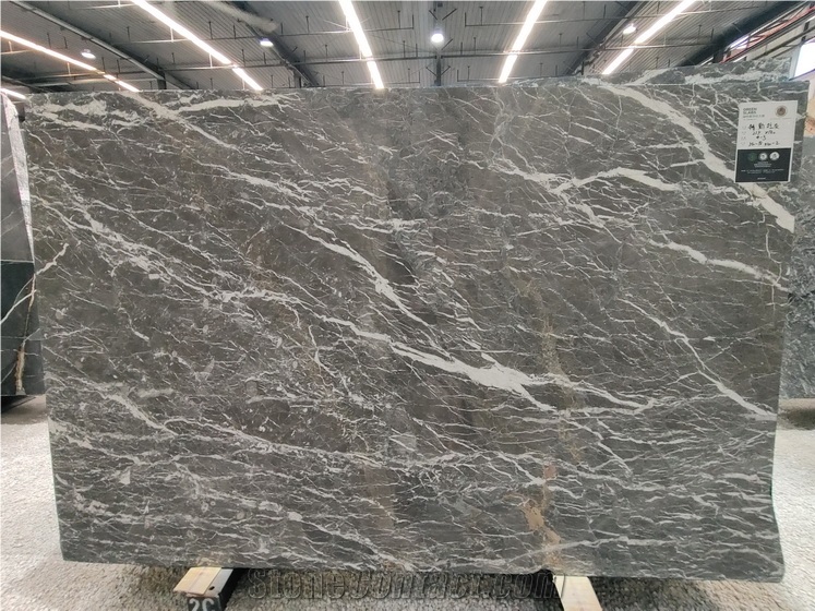 New Tesla Grey Marble Slabs