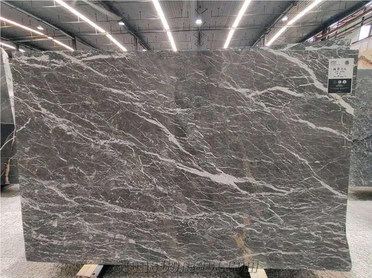 New Tesla Grey Marble Slabs