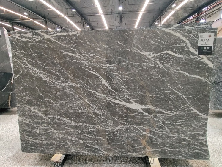 New Tesla Grey Marble Slabs