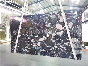 Palladio Granite Slabs,Rosso Marinace Rain Pebble Slabs