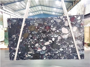 Palladio Granite Slabs,Rosso Marinace Rain Pebble Slabs