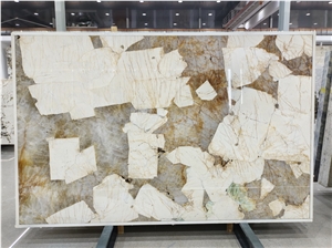 Patagonia Gold And White Quartzite Slabs,Copenhagen Slabs Patagonia Gold And White Quartzite Slabs,Copenhagen Slabs