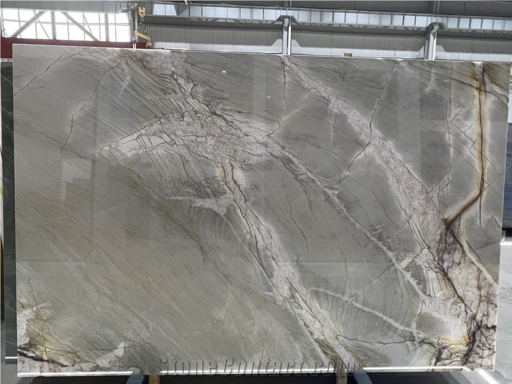 Picasso White Granite Slabs