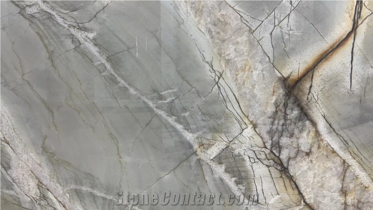 Picasso White Granite Slabs