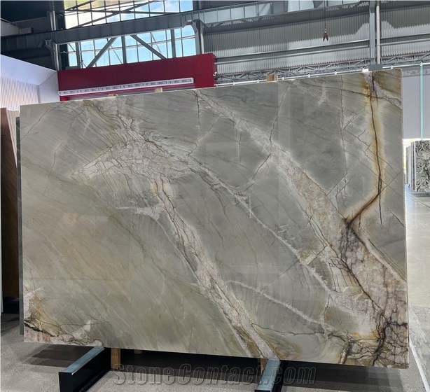 Picasso White Granite Slabs