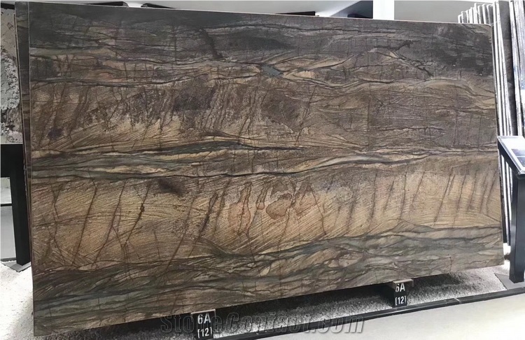 Polished Shangrila Brown, Shangri La Brown Quartzite Slabs