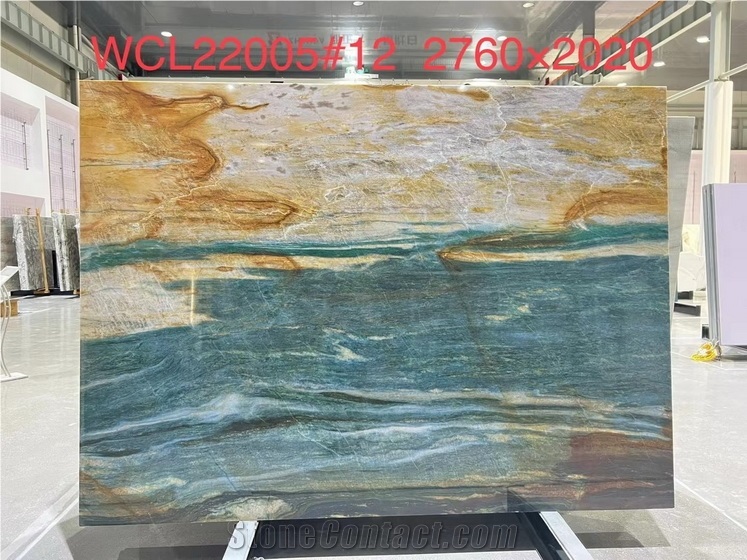Portomare Quartzite / Brazil Multicolor Quartzite Slabs