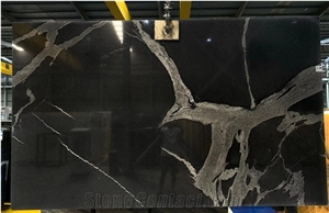 Python Black Granite Slabs, Brazil Obsidian Granite Slabs