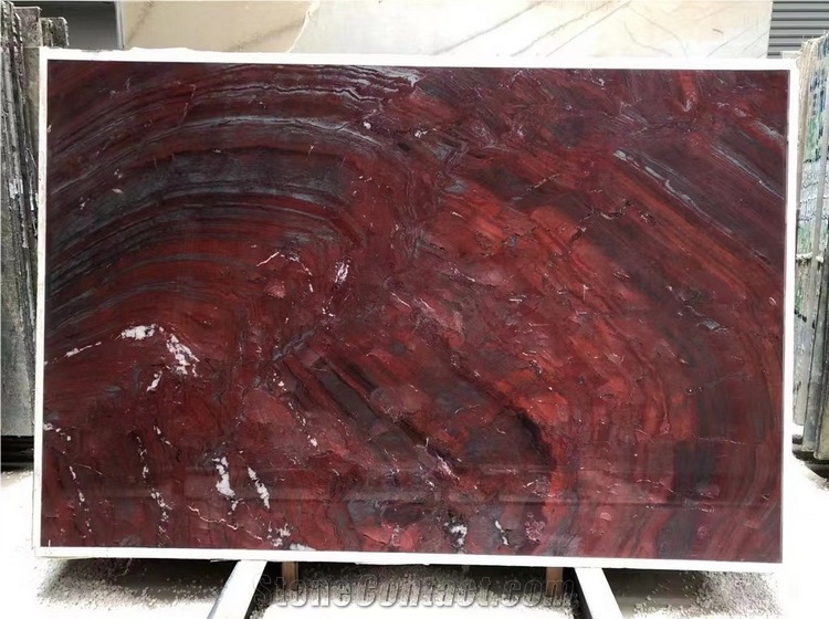 Red Holly - Iron Red Granite Slabs,Brazil Red Granite Slabs