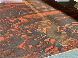 Red Holly - Iron Red Granite Slabs,Brazil Red Granite Slabs