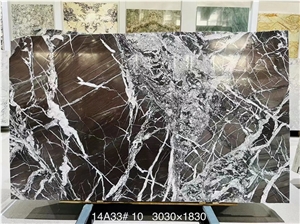 Rosso Levanto Marble/  Red And White Polished Marble Slabs