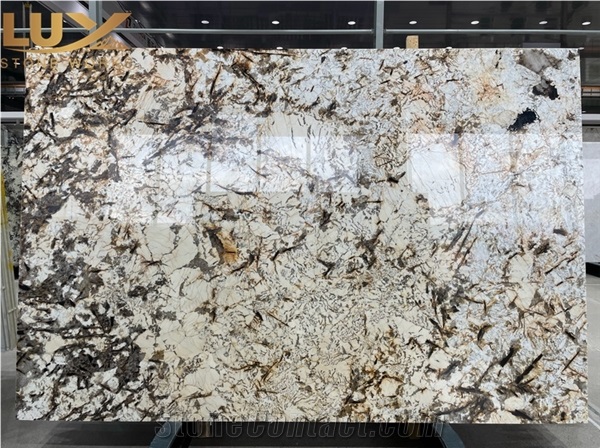 Splendor Gold Granite Slabs, Splendour Gold Granite
