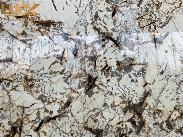 Splendor Gold Granite Slabs, Splendour Gold Granite