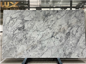 Super Whit Quartzite Slabs, Brazil Calacatta Quartzite Slabs