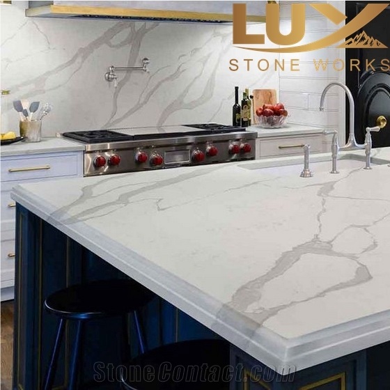 Top Quality Calacatta White Marble Slabs ,Italian White