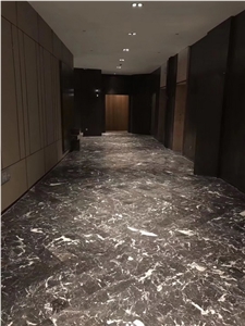 Turkey Gray Marble Slabs, Tesla Grey Marble Slabs For Floor