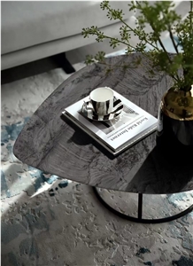Vibranium Quartzite Slabs, Brazil Grey Quartzite Slabs