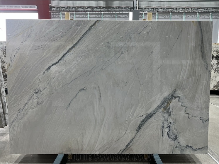 White Macaubas Quartzite, White Macaubas Fantacy Quartzite