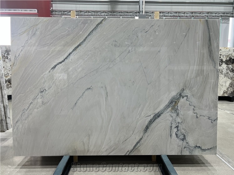 White Macaubas Quartzite, White Macaubas Fantacy Quartzite