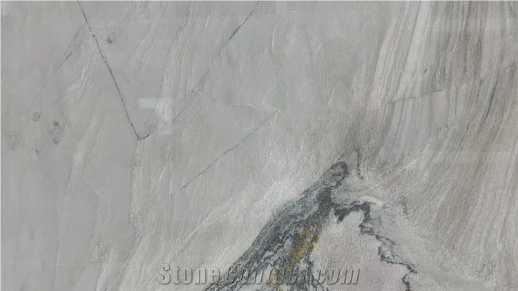 White Macaubas Quartzite, White Macaubas Fantacy Quartzite