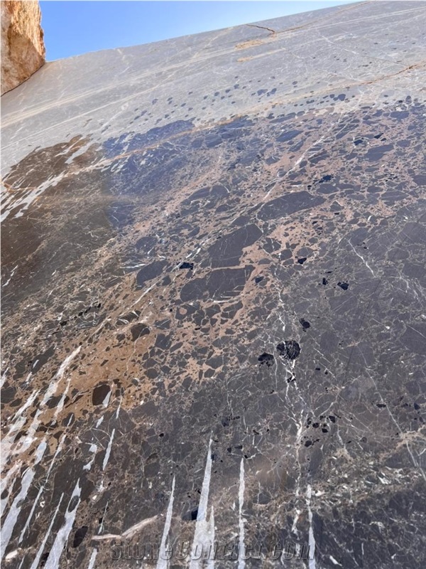 Dark Emperador Brown Marble Quarry