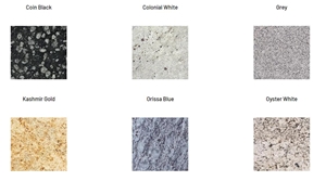 Indian Granite Slabs, Tiles