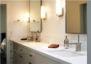 Quartz Stone Bathroom Countertop