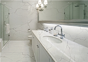 Quartz Stone Bathroom Countertop