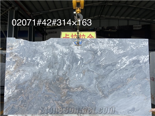 Italy Palissandro Blue Marble Slabs