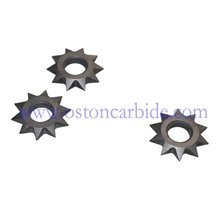 Interchangeable Tungsten Carbide Bush Hammer Sawtooth Cutter