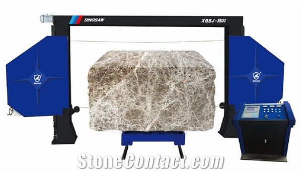 XBSJ-3000, XBSJ-3500, XBSJ-4000 Dinosaw Block Squaring Chamfering Dressing Stone Wire Cutting Machine
