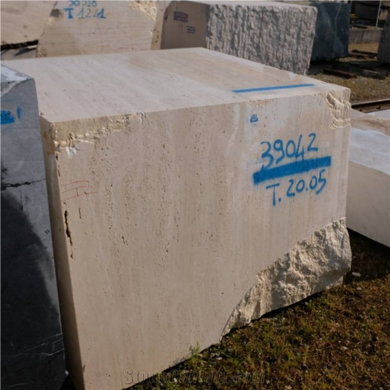 Navona Travertine Blocks- Travertino Navona