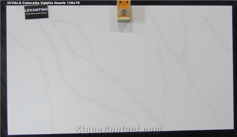 Calacatta Valleta Quartz 3Cm Slabs
