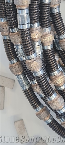 Diamond Wire For Multiwire Machine, Wire Saw Rope, Beads