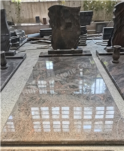 Himalayan Blue Granite Monument/Tombstone