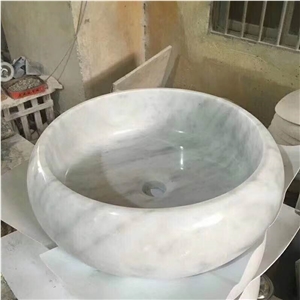 Decorative Natural Stone Marble Sink In Various Shapes