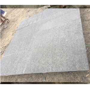 Mongolian Black Basalt Flamed Outdoor Floor Tiles