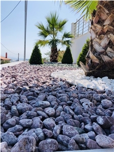 Rouge Royal  Pebbles- Red Marble Pebble Stone