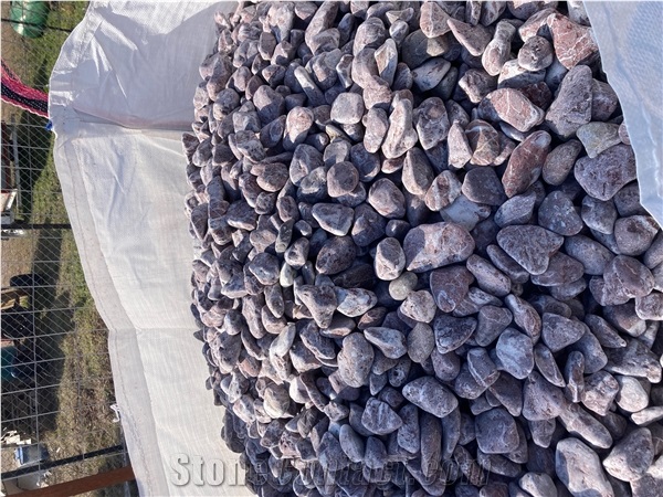 Rouge Royal  Pebbles- Red Marble Pebble Stone