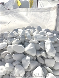 Thassos White Pebble Stone