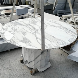 Calacatta Arabesque Table