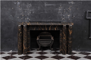 Port Saint Laurent Marble Fireplace Port Saint Laurent Marble Fireplace