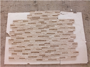 Splitface Ledger Panel Colorado Cream Marble
