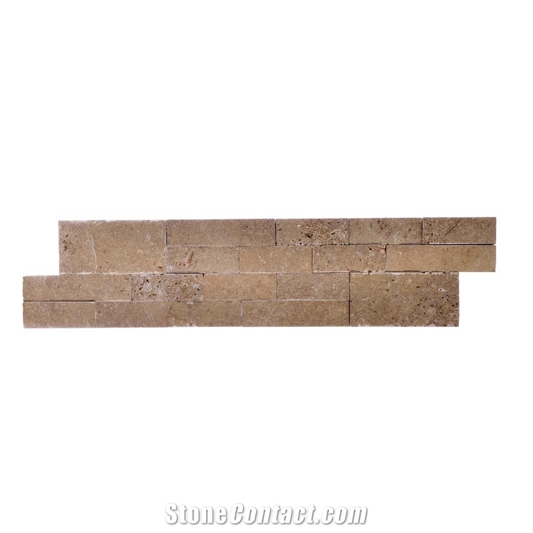 Splitface Noche Travertine Ledger Panel