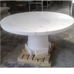 Statuario Carrara Marble Custom Table