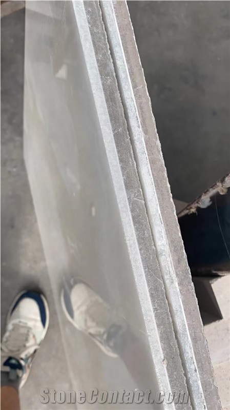 Composite Marble Tiles Back Porcelain Tiles Laminated
