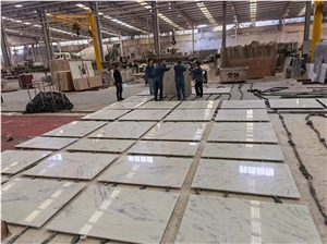 Arctic Blue Sky Marble Lay Out Tile For Floor Wall Hotel Project